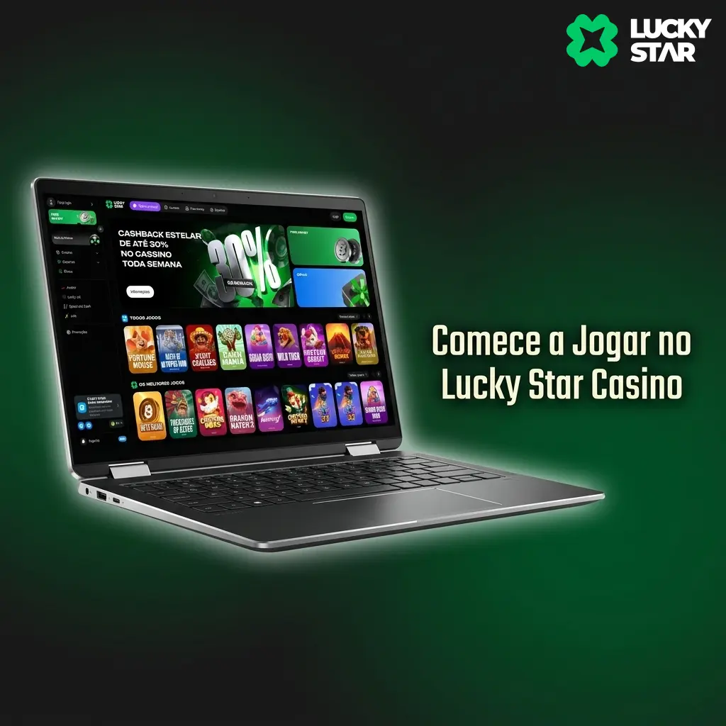 Comece a jogar no Lucky Star Casino, faça seu cadastro rápido e aposte em slots incríveis.