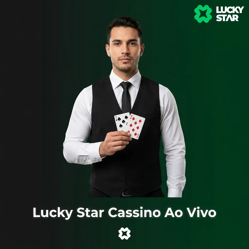Acesse o cassino ao vivo do Lucky Star e jogue em tempo real com dealers profissionais de estúdios dedicados.
