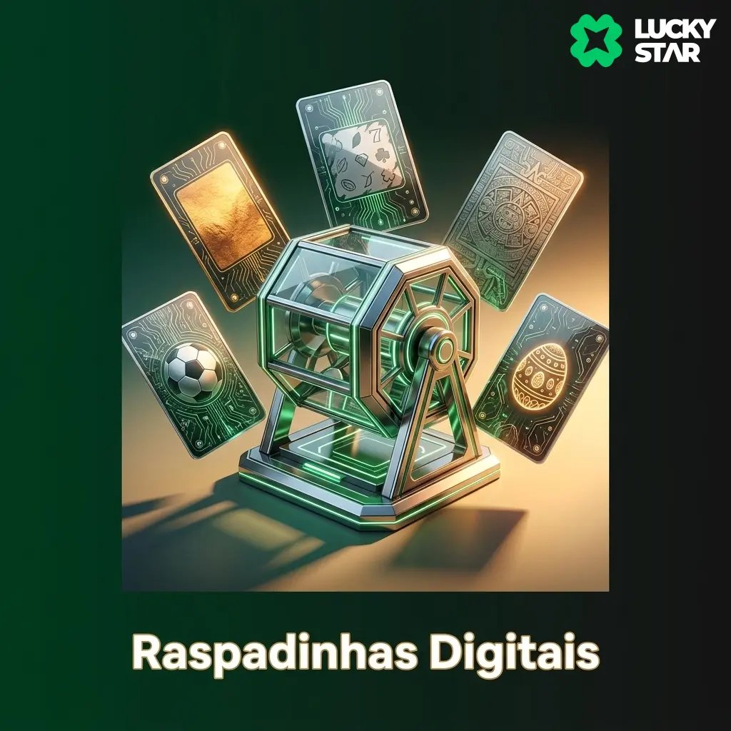 Jogue raspadinhas digitais na Lucky Star e tenha resultados imediatos sem esperar por sorteios.