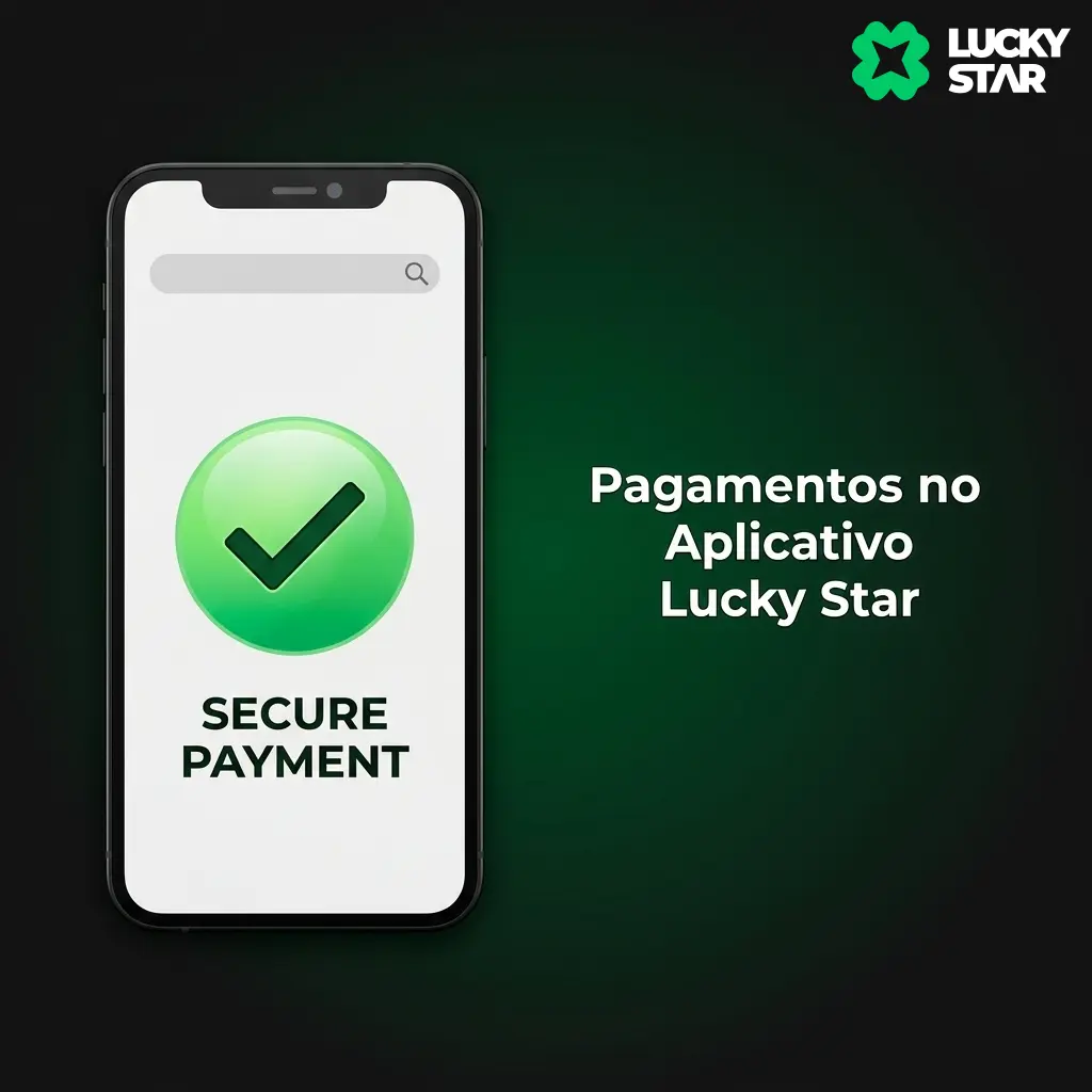 Faça depósitos e saques via Pix no aplicativo Lucky Star com total segurança e operações em reais.