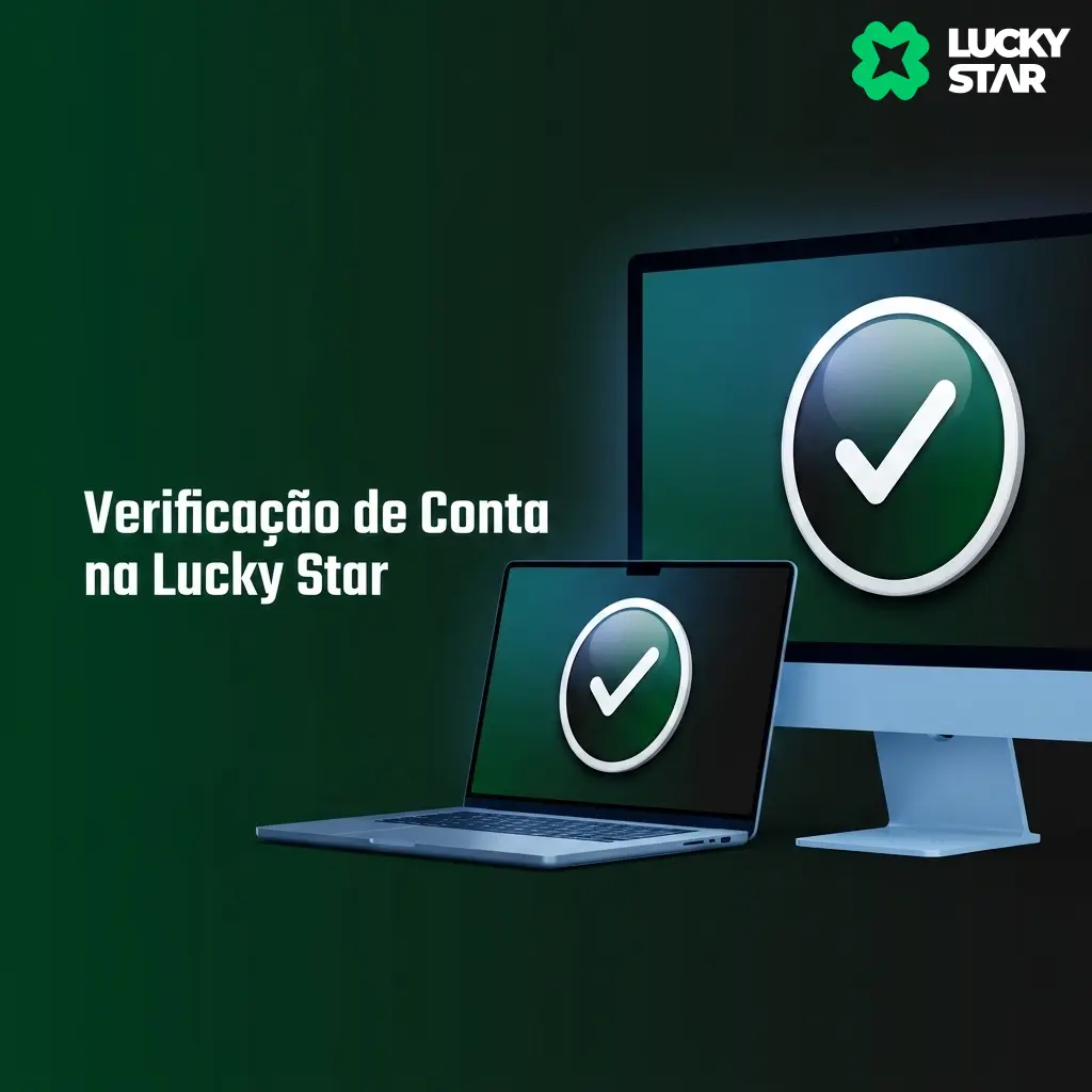 Faça login na Lucky Star e navegue até a seção Minha Conta para iniciar a sua verificação.